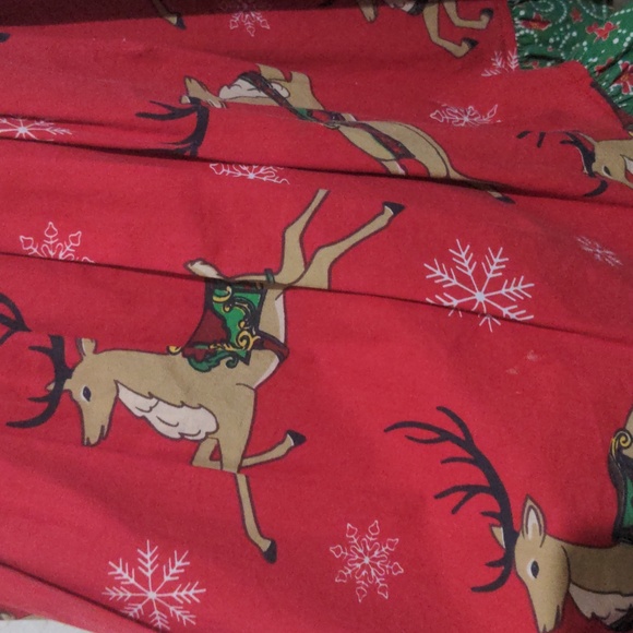 Eleanor Rose Christmas Reindeer GiGi Dress. Size 4-5 - Picture 4 of 9
